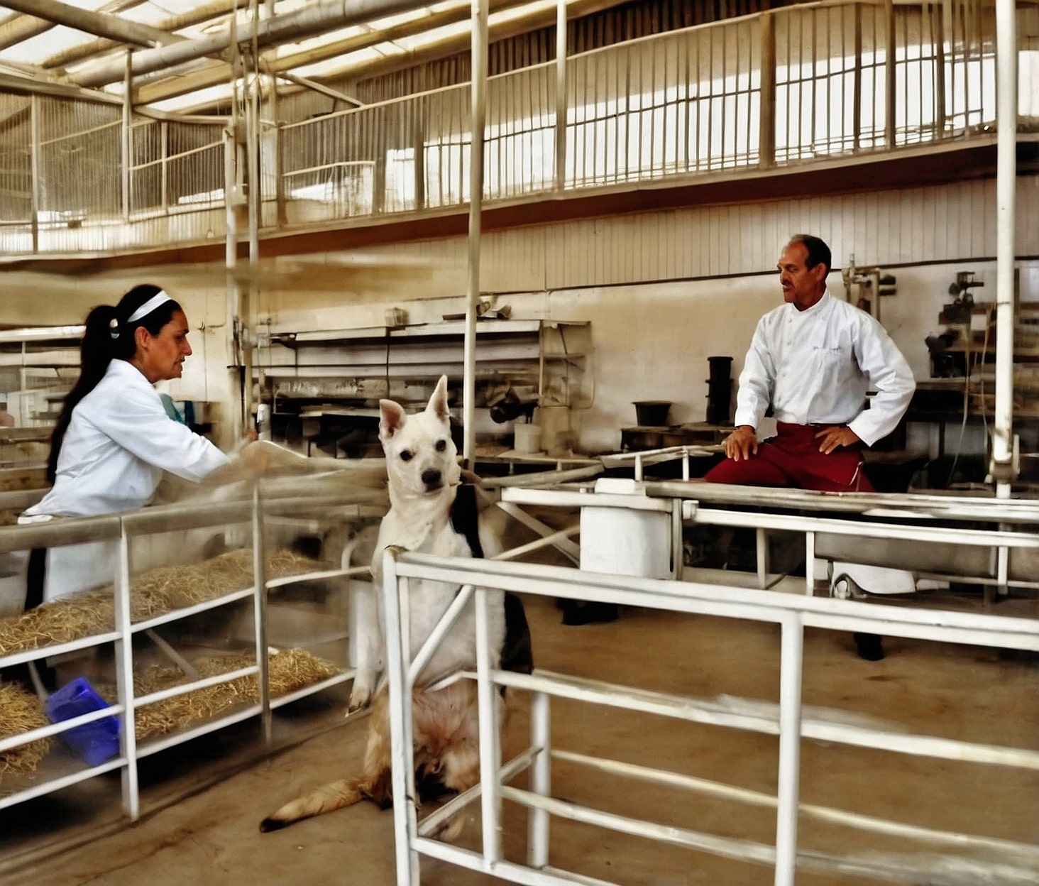 Cuidado experto del ganado